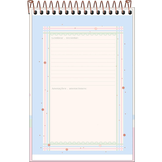 Caderno Espiral Capa Dura Tilibra Soho 1/4 - 80 Folhas