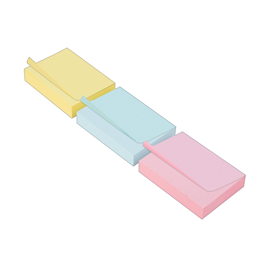 Bloco Adesivo Tilibra Notes 38 x 51 mm - 3 Cores