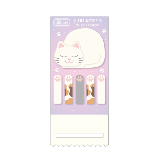Kit Tilibra Notes Purrfect com 6 Blocos