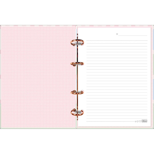 Caderno Argolado Cartonado Colegial Tilibra Soho - 80 Folhas