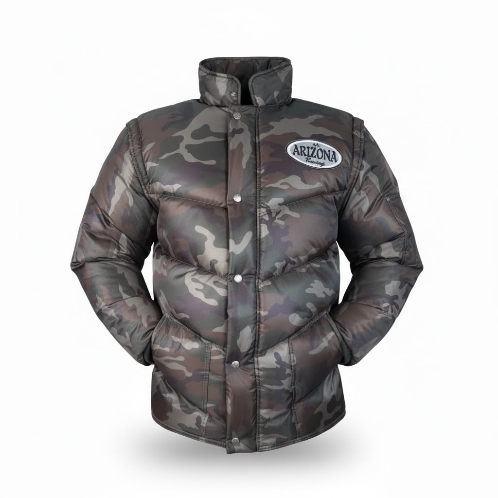 JAQUETA ARIZONA RACING CAMUFLADA TRADICIONAL VERDE