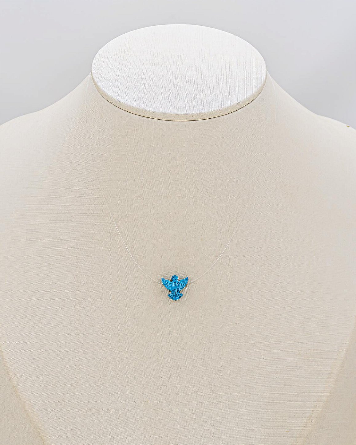 Choker Nylon Espírito Santo Madrepérola Turquesa