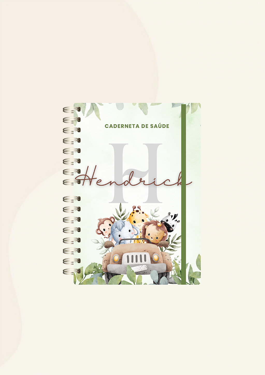 Caderneta de saúde Personalizada (Arte sob medida) - Edição completa