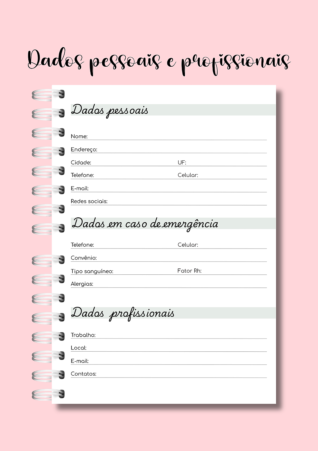 Agenda - Jardim