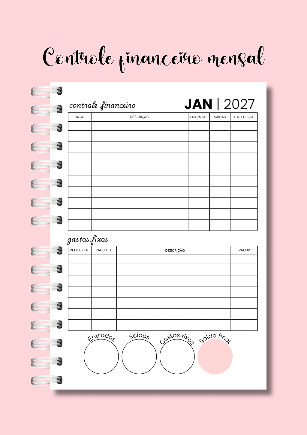 Agenda - Jardim