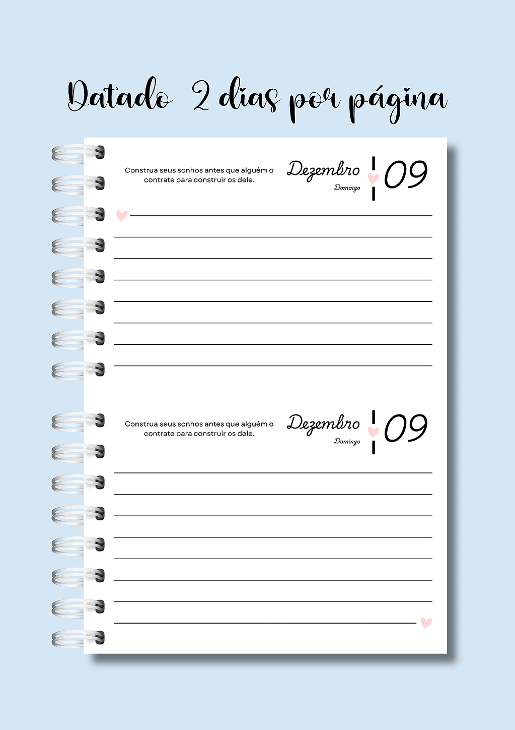 Agenda - Personalizada