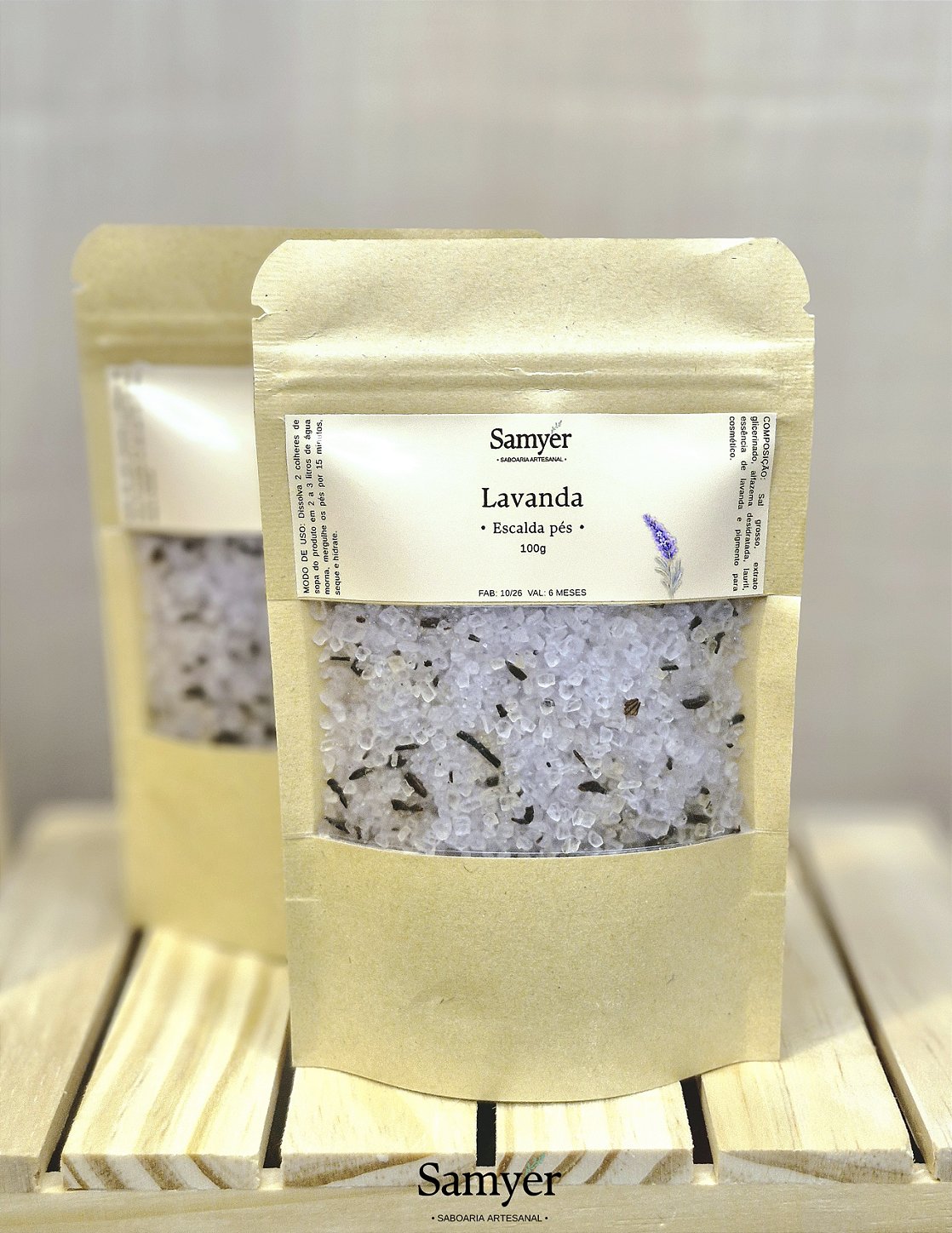 Escalda Pés de Lavanda