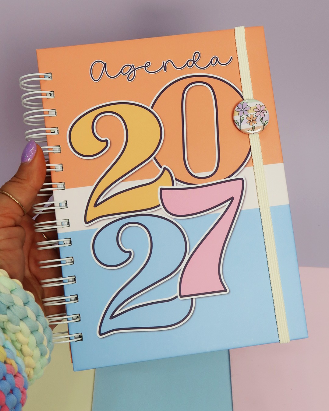 Agenda Personalizada 400 Páginas 2027 - Coleção Collors