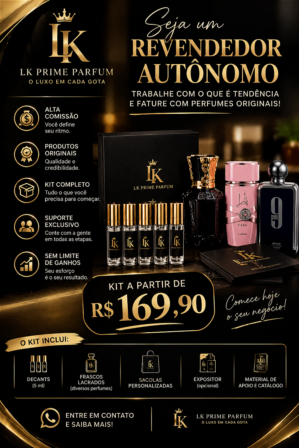 Kit revendedor autônomo