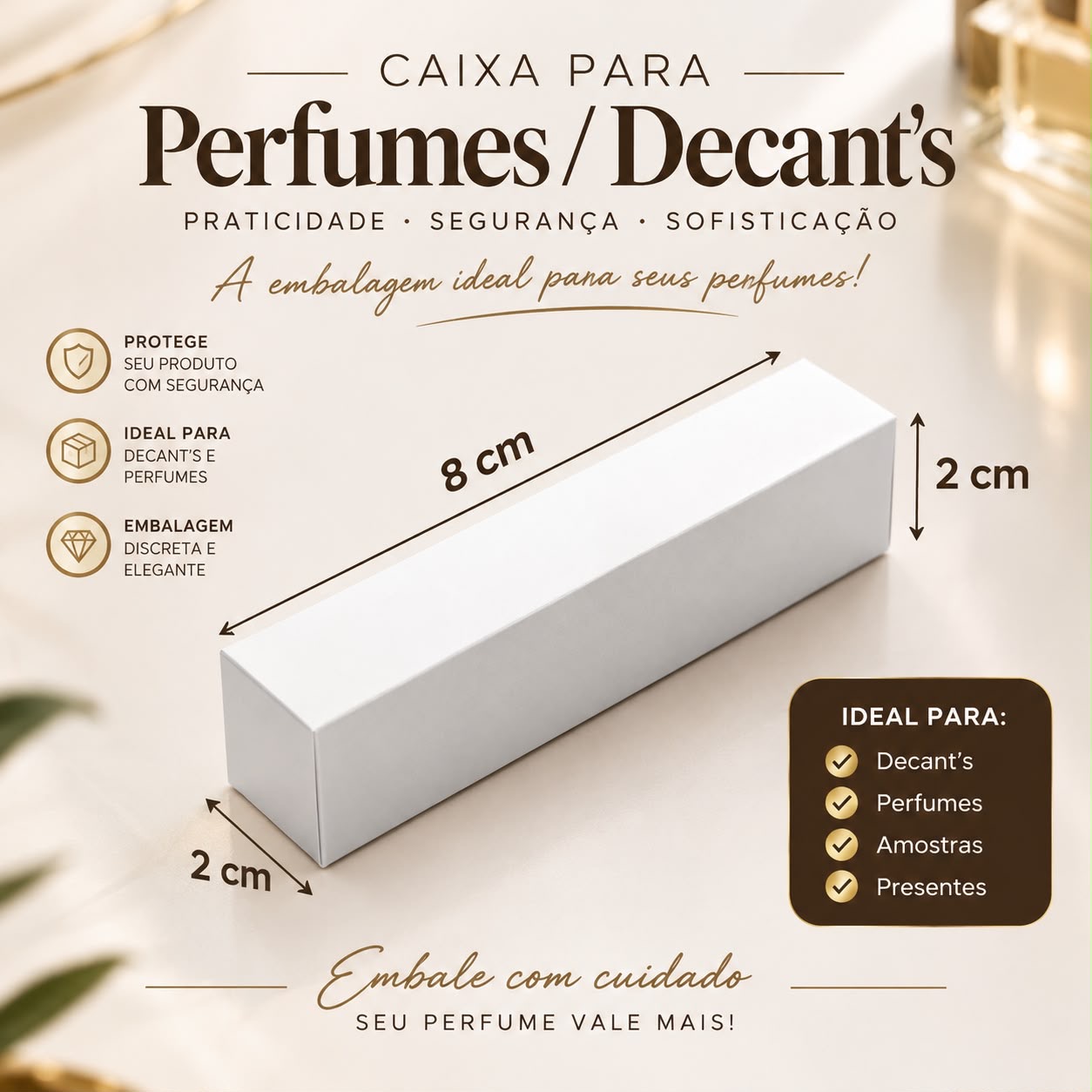 Caixa para decant