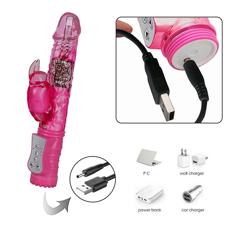 Vibrador Rotativo - 7 Vibrações com Rotação 360º - Recarregável - SI | Explore novas sensações