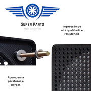 Par de Tela Grade do Alto-falante Bagagito Gol Saveiro Voyage Parati - linha quadrado G2