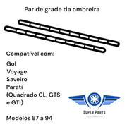 Grade Da Saída De Ar Ombreira Gol Quadrado Gti Gts Ld E Le