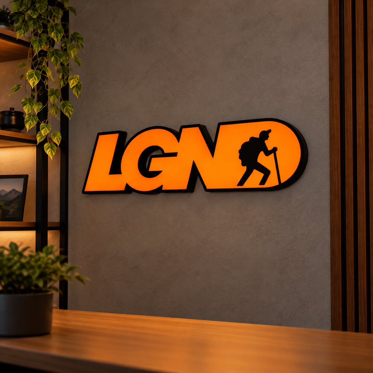 Luminária LGND led