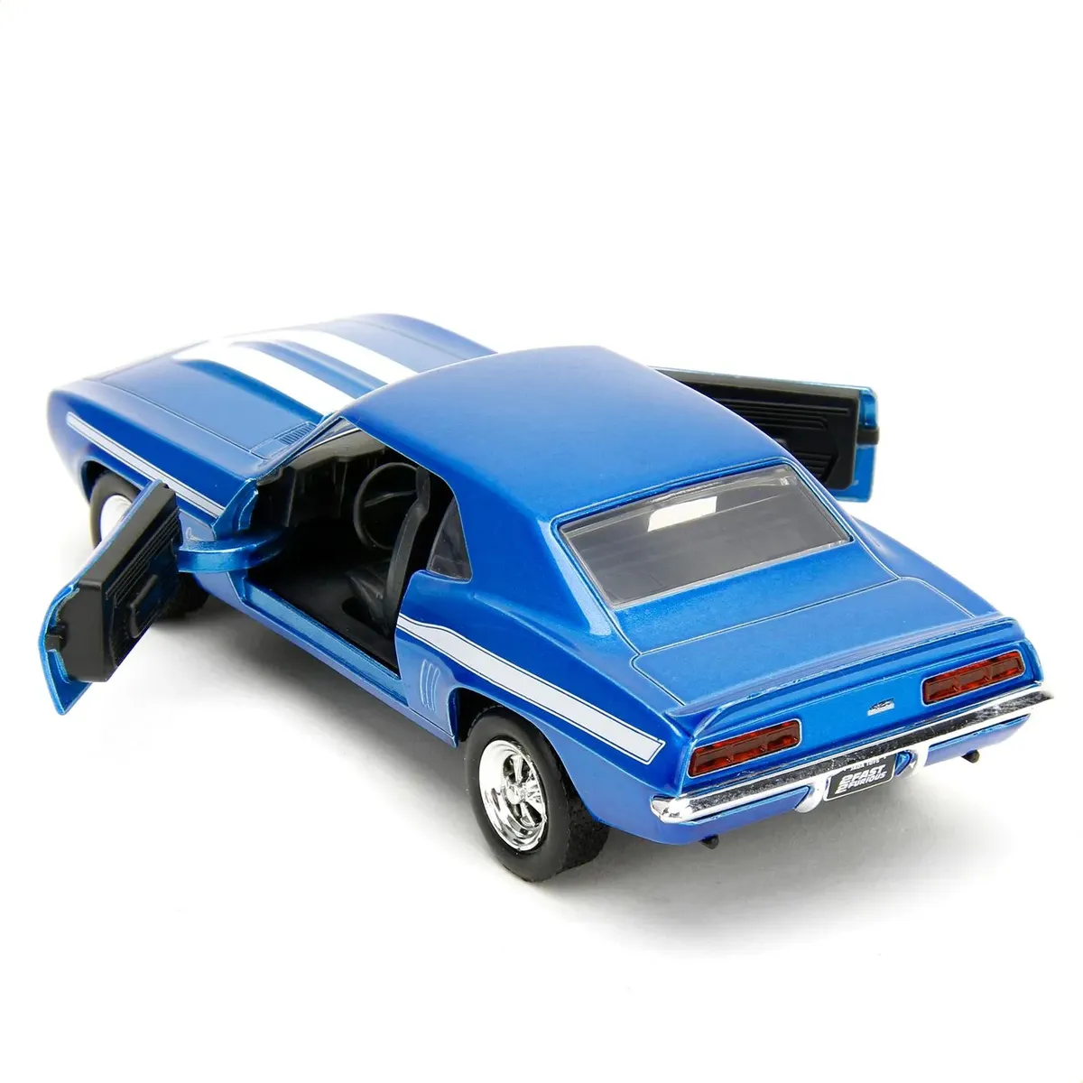 chevrolet camaro 1969 azul Fast And Furious Jada Toys 1/32