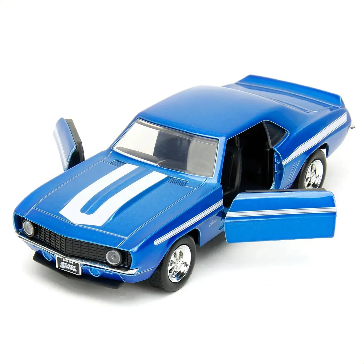 chevrolet camaro 1969 azul Fast And Furious Jada Toys 1/32
