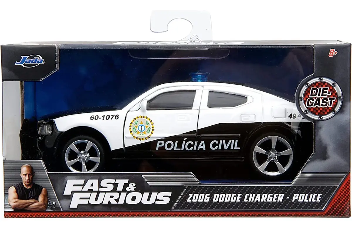 Dodge Charger Police 2006 Fast And Furious Jada Toys 1/32