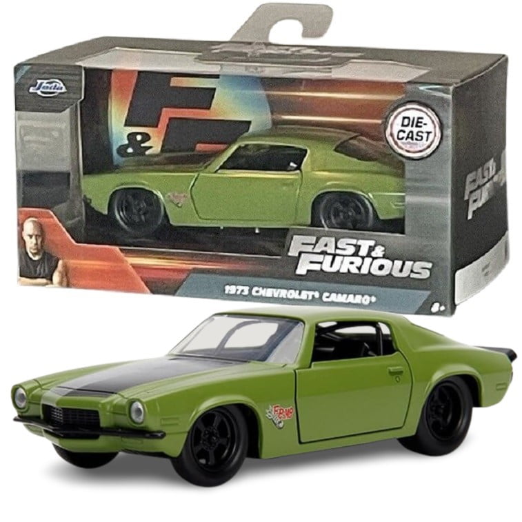Chevy Camaro Verde 1973 Fast And Furious Jada Toys 1/32
