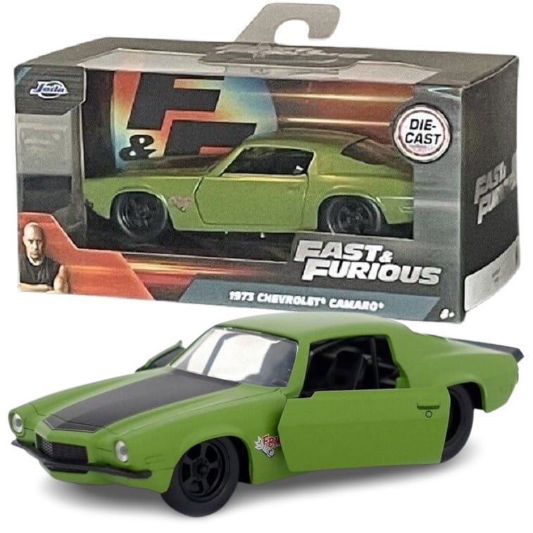 Chevy Camaro Verde 1973 Fast And Furious Jada Toys 1/32
