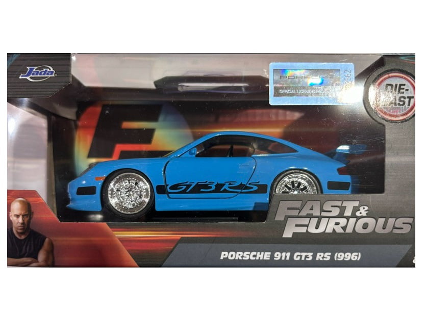 Porsche 911 GT3 RS (996) Brians Fast And Furious Jada Toys 1/32