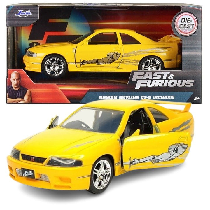 1995 Nissan Skyline GT-R (BCNR33) Fast And Furious Jada Toys 1/32