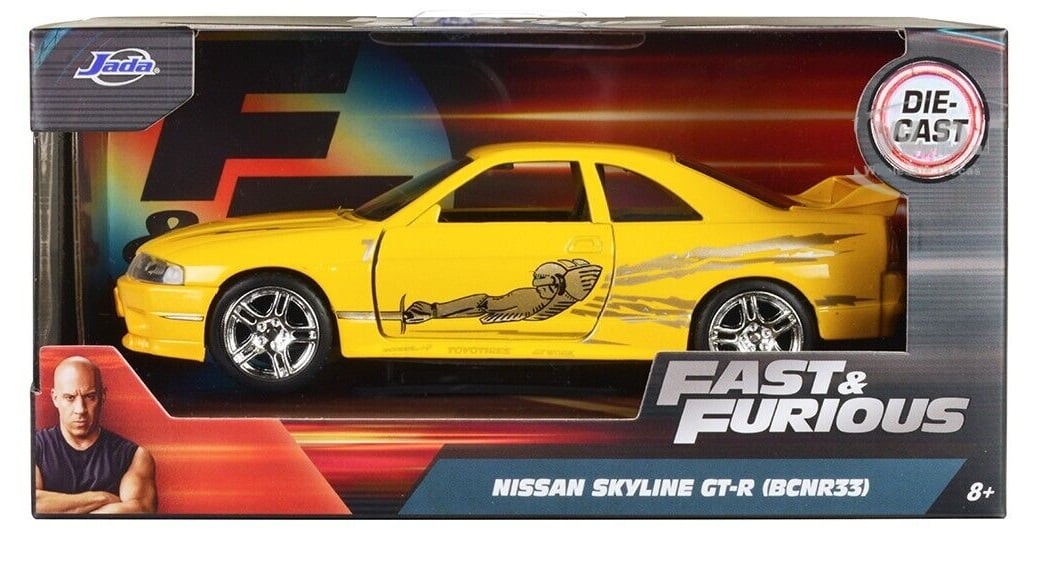 1995 Nissan Skyline GT-R (BCNR33) Fast And Furious Jada Toys 1/32