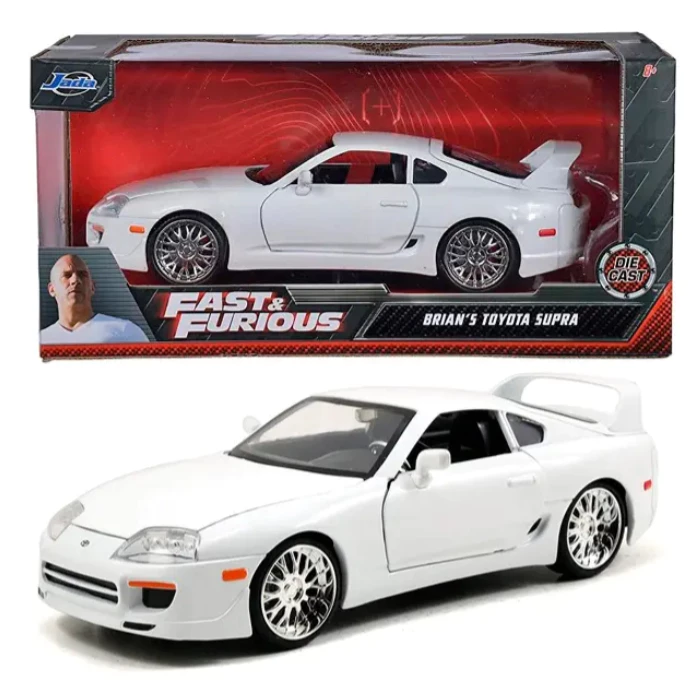 Toyota Supra 95 Carro do Brian Fast And Furious Jada Toys 1/32