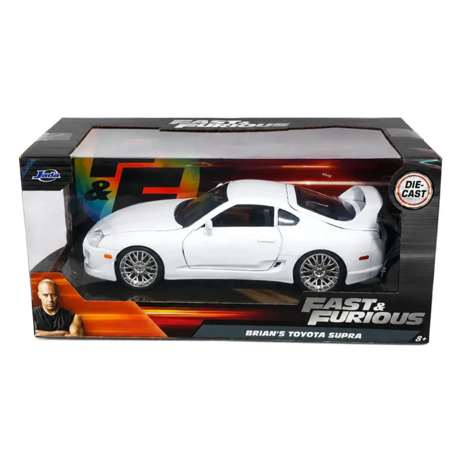 Toyota Supra 95 Carro do Brian Fast And Furious Jada Toys 1/32