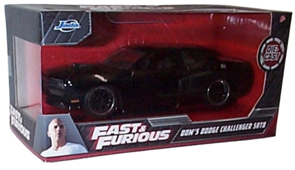 Dom"s Dodge Challenger SRT8 Fast And Furious Jada Toys 1/32