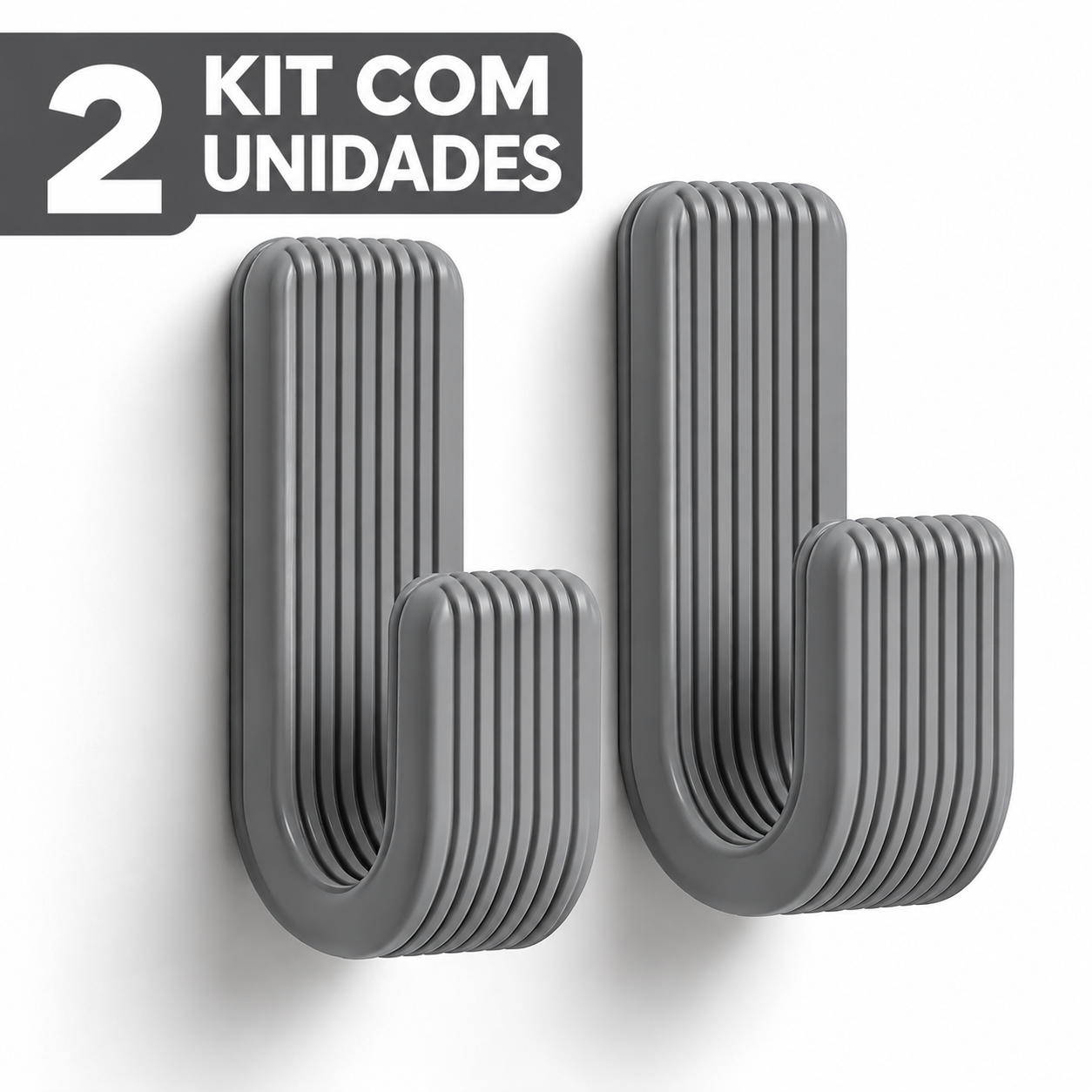 kit 2 gancho Gancho de parede banheiro usso diverso em parede com dupla face
