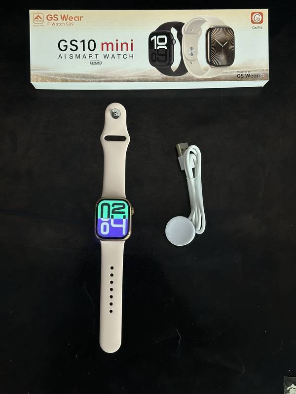 Smartwatch GSWEAR GS10 Mini 41mm Tela 1,75” IPS, Ligações, Ilha Dinâmica e IP67