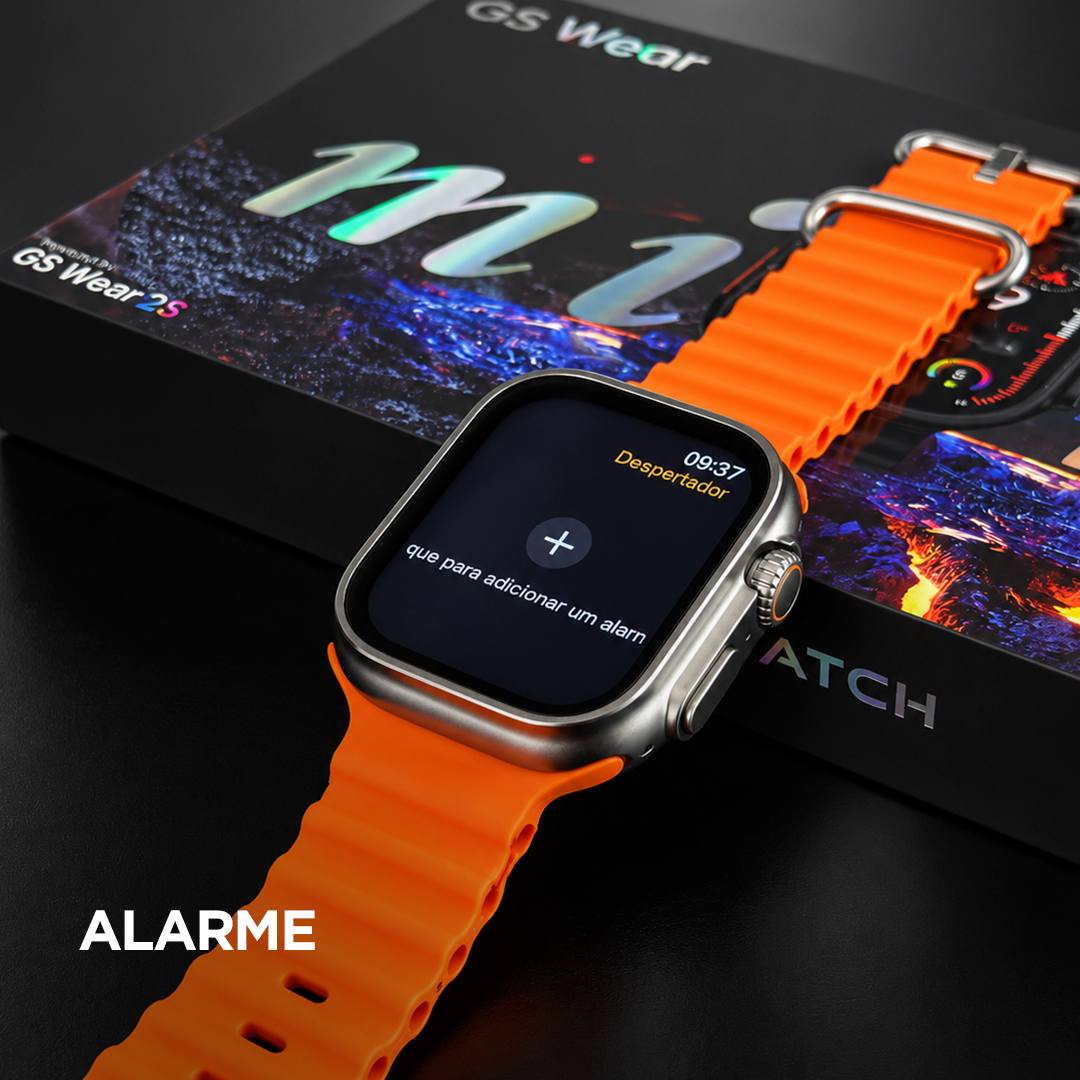 Smartwatch GS10 Ultra Mini 41mm GSWEAR – Série 10, Chamadas Bluetooth e Tela TFT