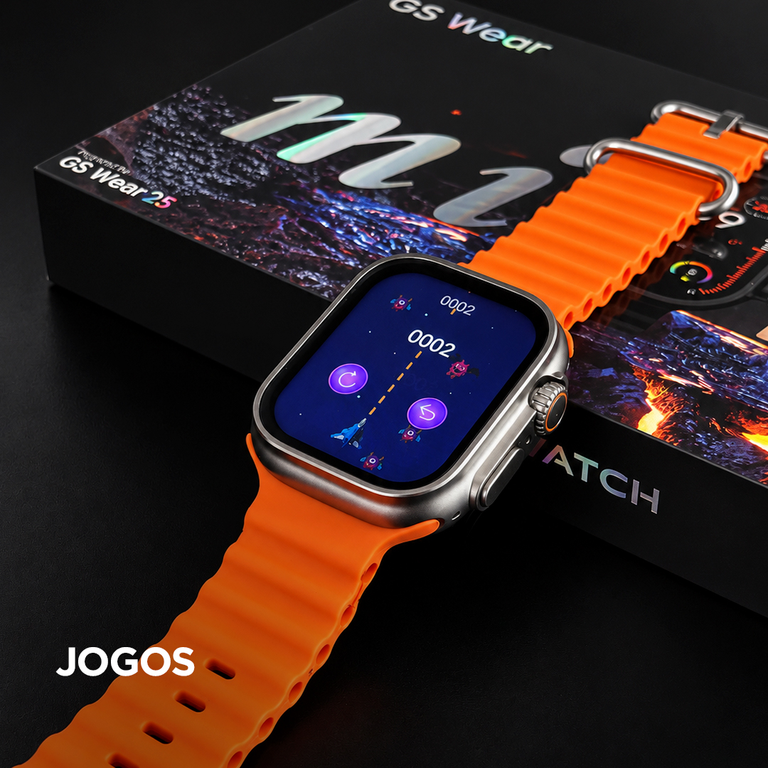 Smartwatch GS10 Ultra Mini 41mm GSWEAR – Série 10, Chamadas Bluetooth e Tela TFT