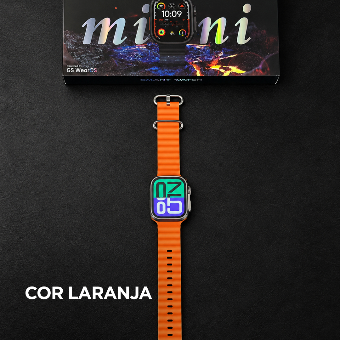 Smartwatch GS10 Ultra Mini 41mm GSWEAR – Série 10, Chamadas Bluetooth e Tela TFT
