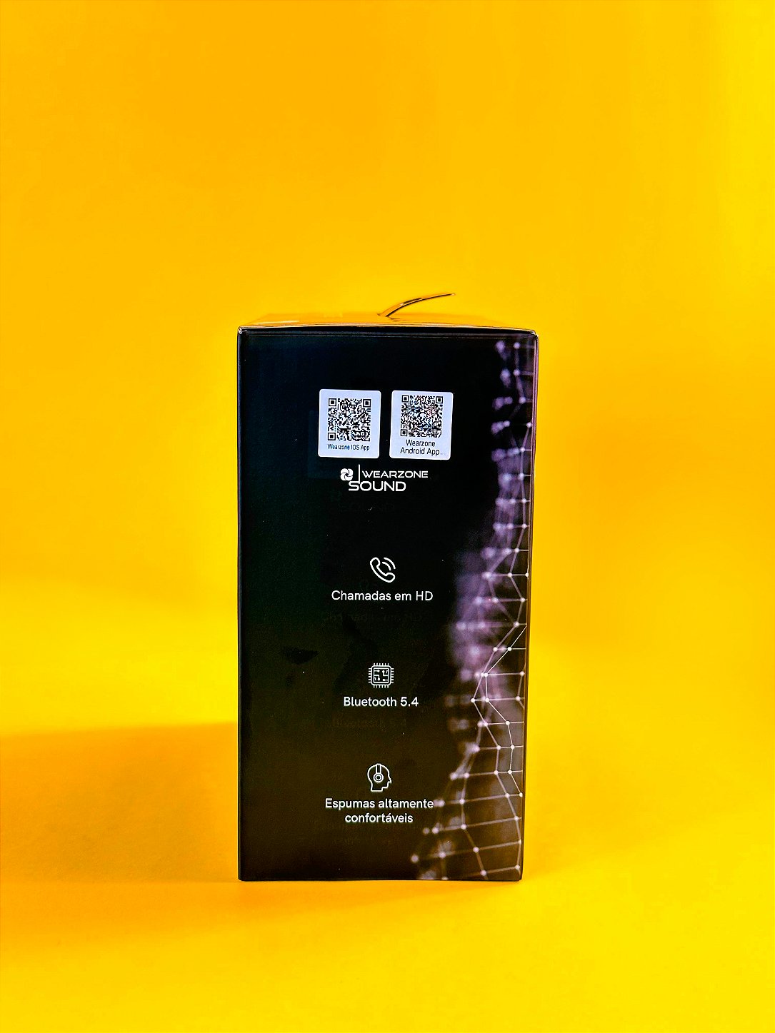 WEARZONE WZ08 | ANC -43 dB | SOM IMERSIVO | BLUETOOTH 5.4 | ATÉ 60 HORAS