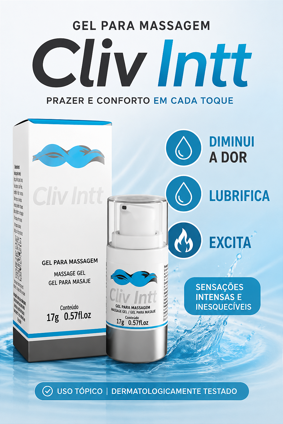 Cliv Gel Dessensibilizante Anal 17g Intt