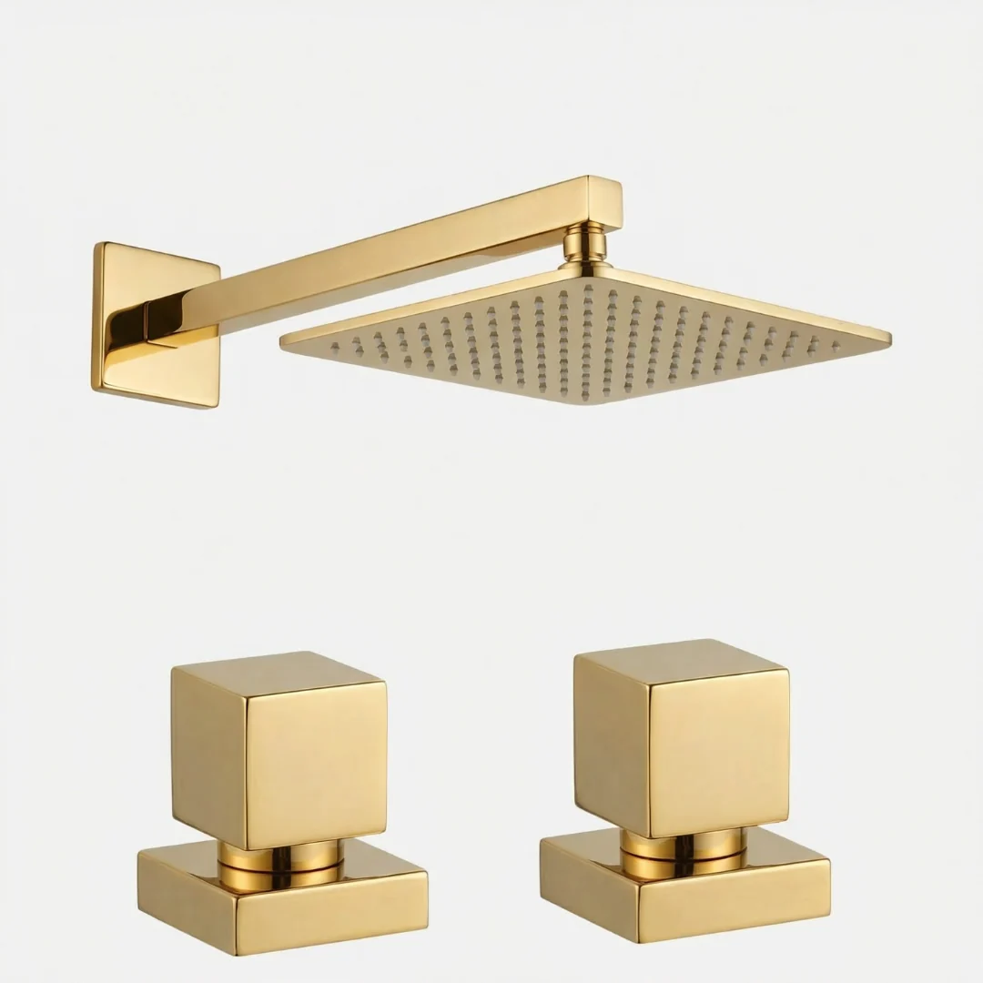 Hidrica Kit Chuveiro Eleganza 20x20 e 2 Acabamentos Lustrare