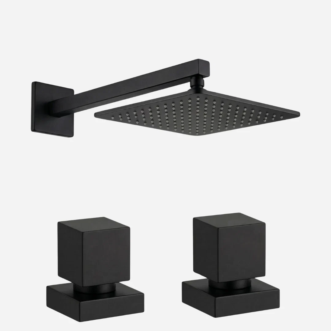 Hidrica Kit Chuveiro Eleganza 20x20 e 2 Acabamentos Lustrare