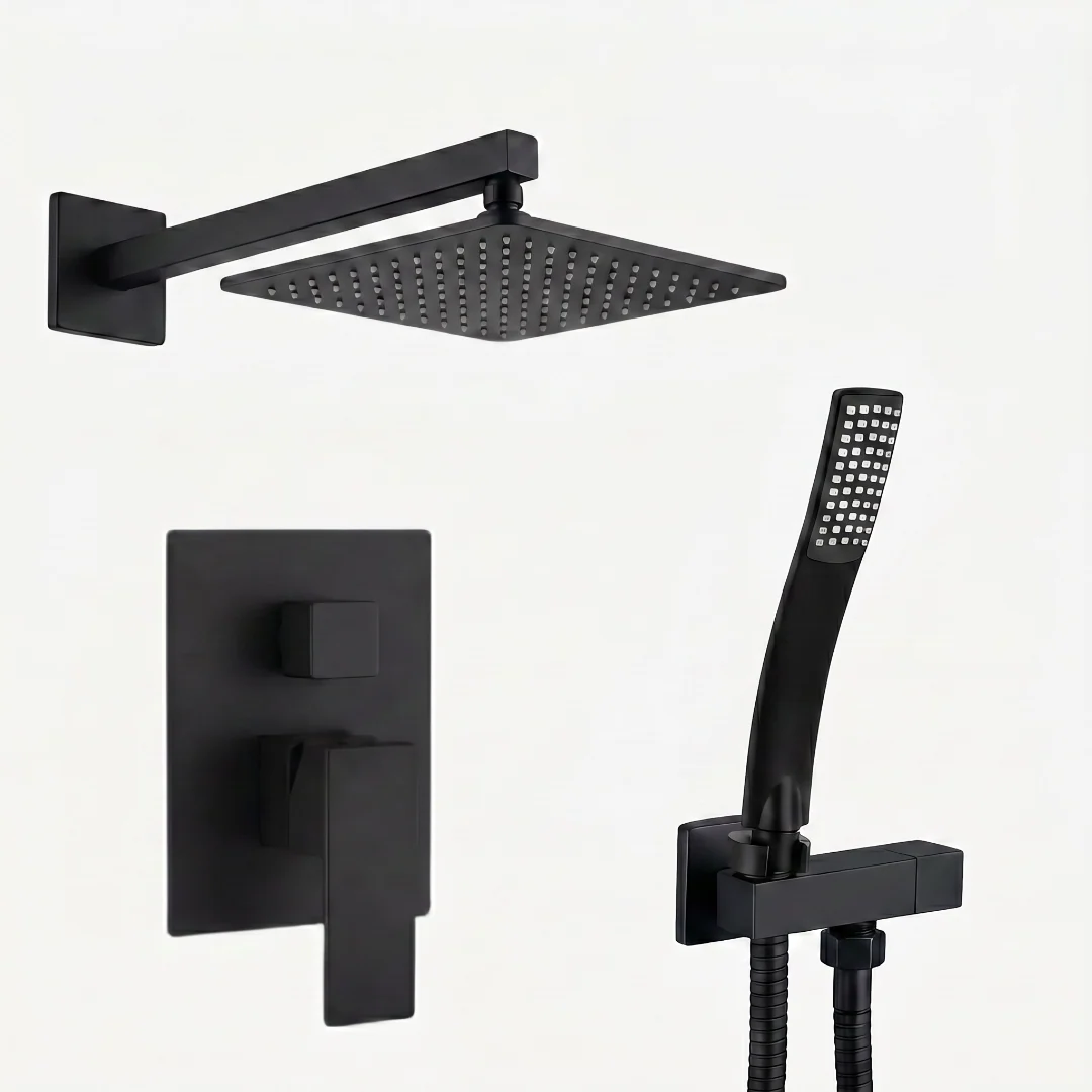 Hídrica Sistema de Chuveiro Dark com Monocomando