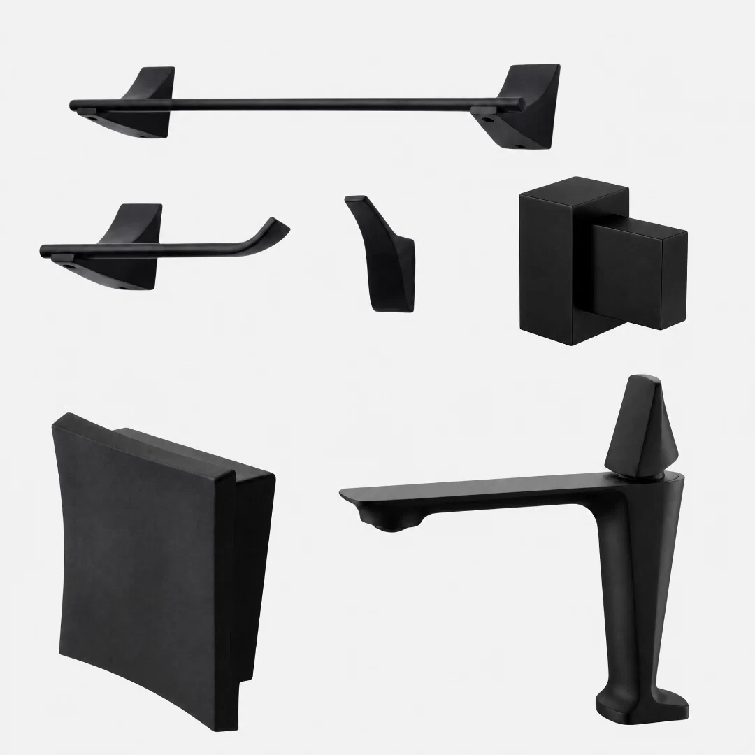 Hídrica Metais Kit Lavabo Linea 6 Peças