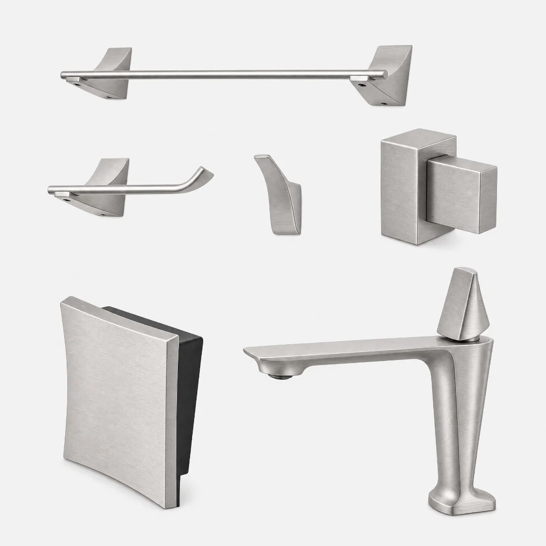Hídrica Metais Kit Lavabo Linea 6 Peças