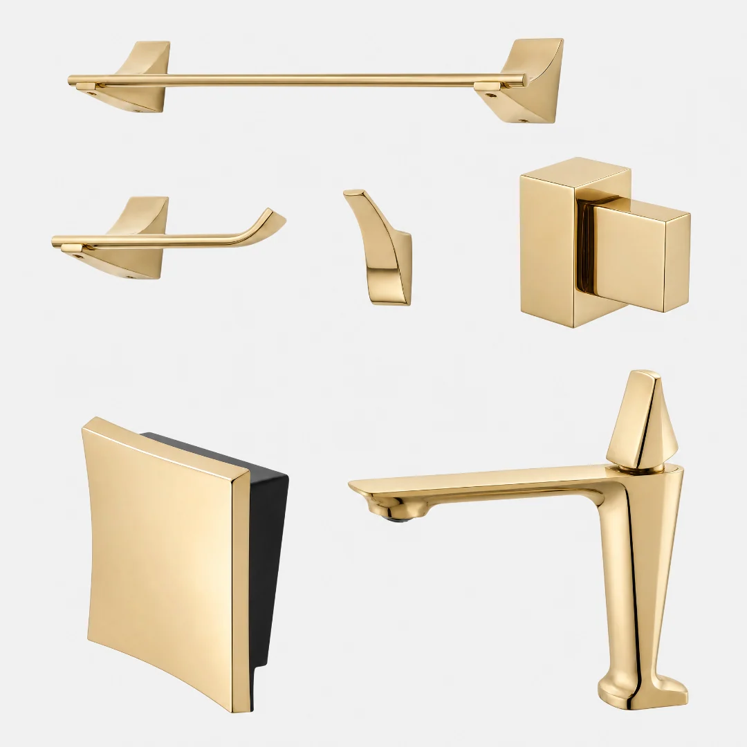 Hídrica Metais Kit Lavabo Linea 6 Peças