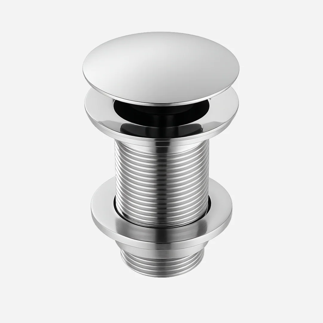 Hídrica Metais Kit Banheiro Diamond Inox Cromado 6 Peças