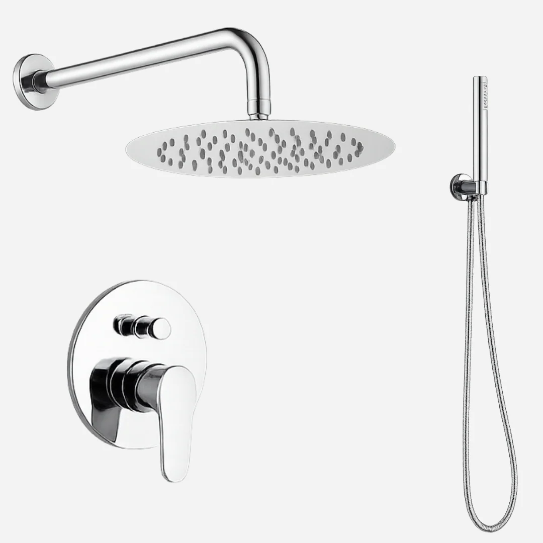 Hídrica Kit Ducha de Parede Rounded com Monocomando