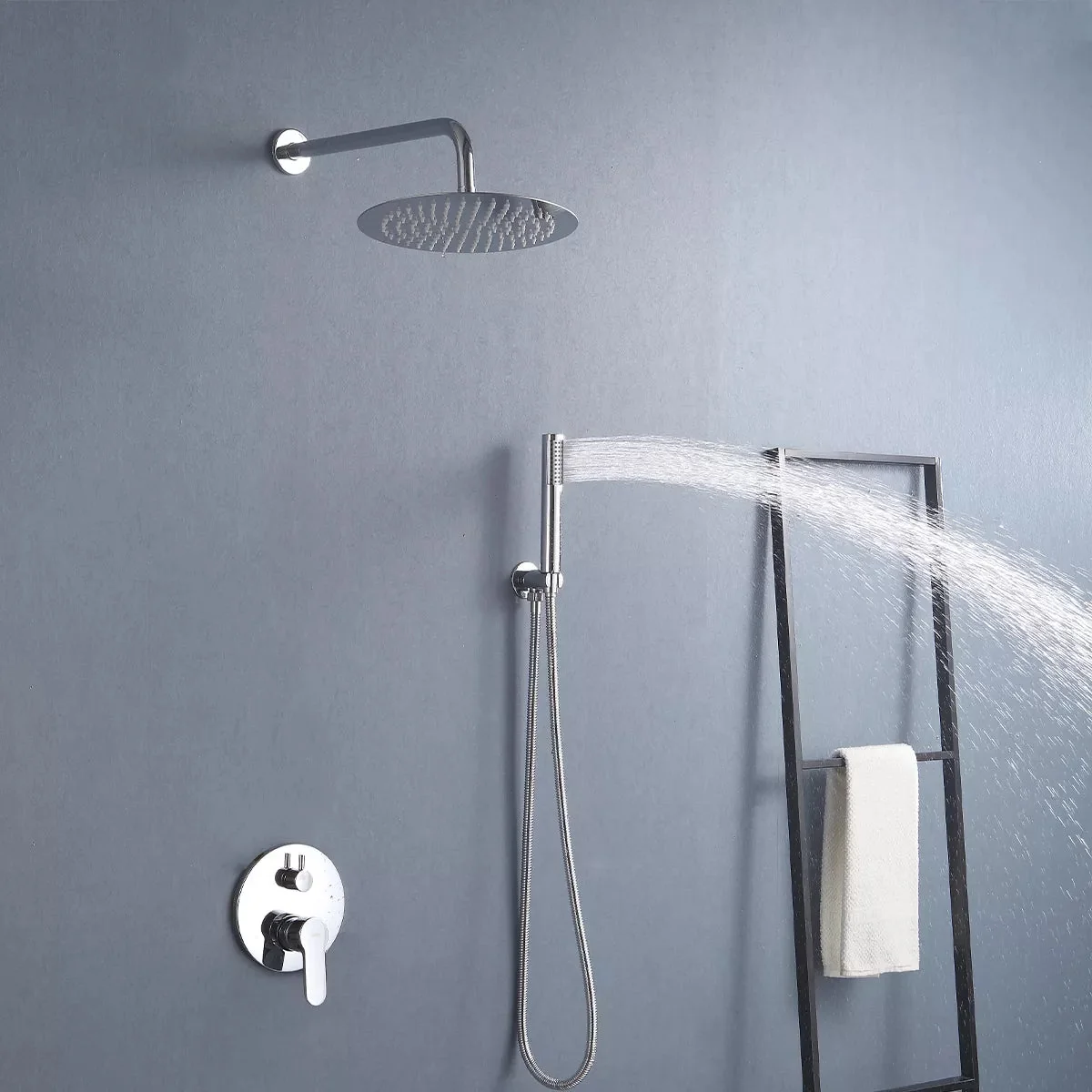Hídrica Kit Ducha de Parede Rounded com Monocomando