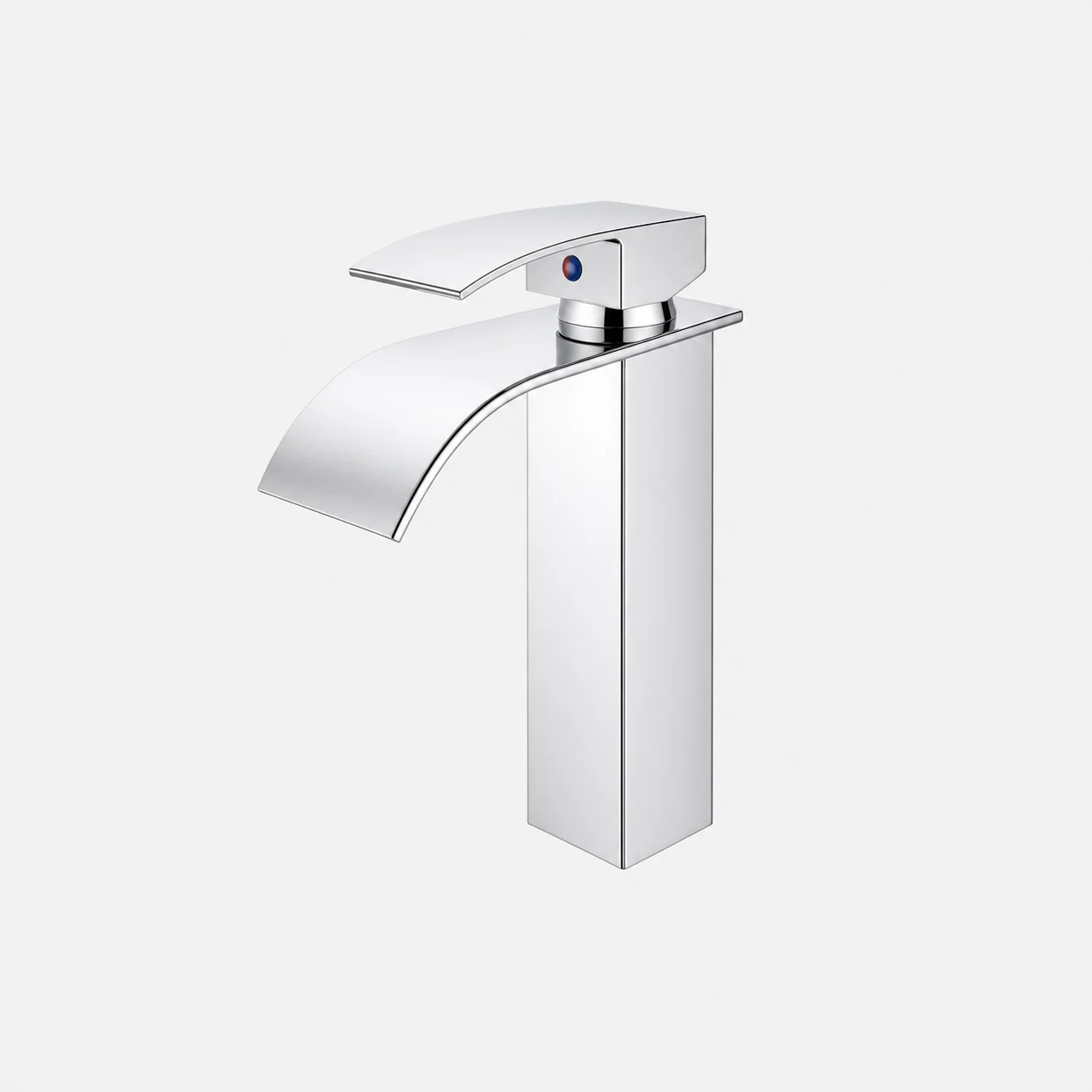 Hídrica Metais Torneira Cascata Slim Baixa Monocomando