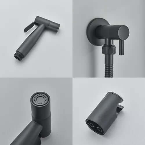 Hídrica Metais Ducha Higiênica Luxo Aço Inox 304
