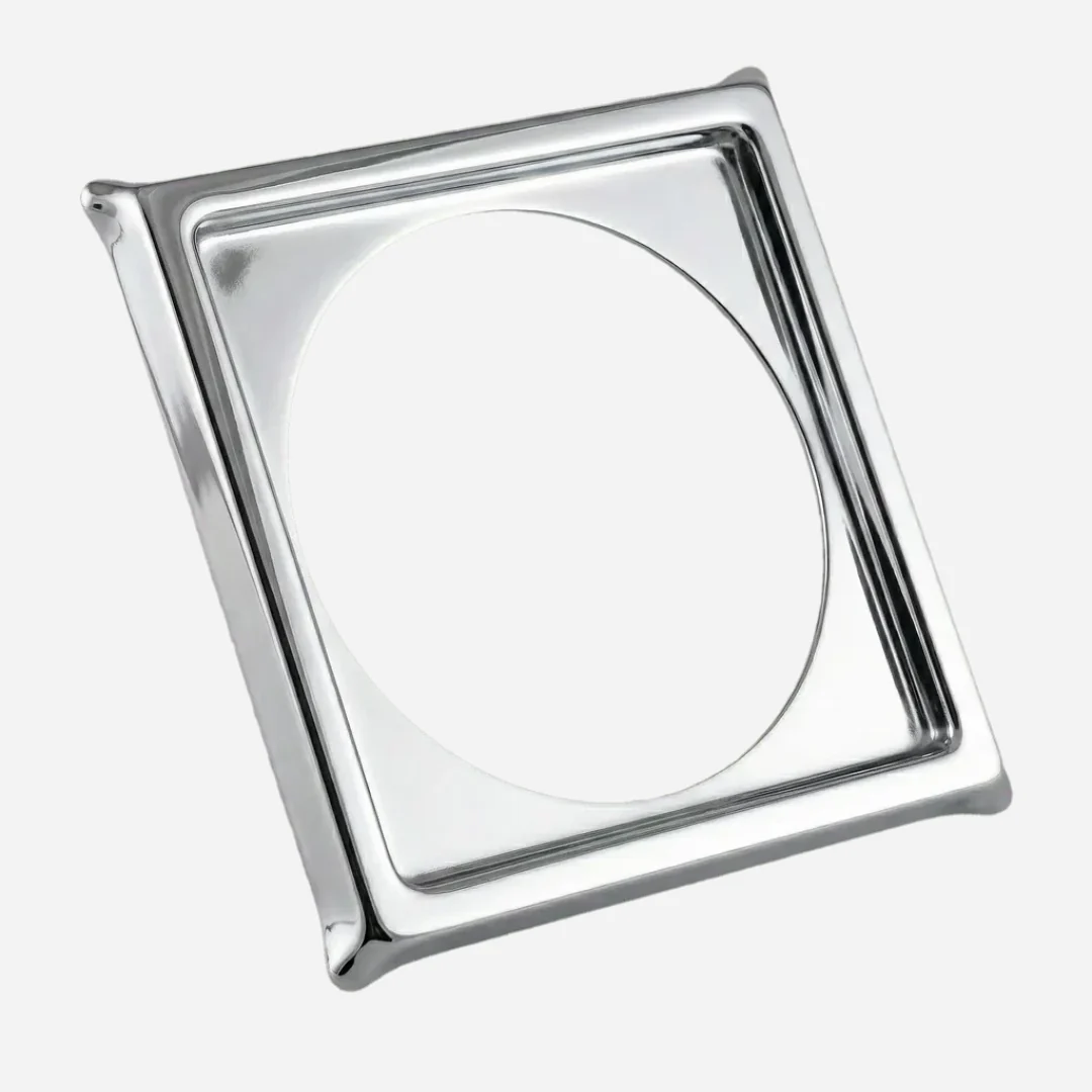 Hídrica Porta Grelha Square Inox 304
