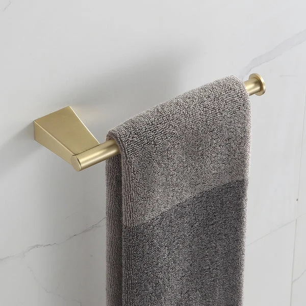 Hidrica Metais Kit Penduradores Minimal Dourado 4 Peças