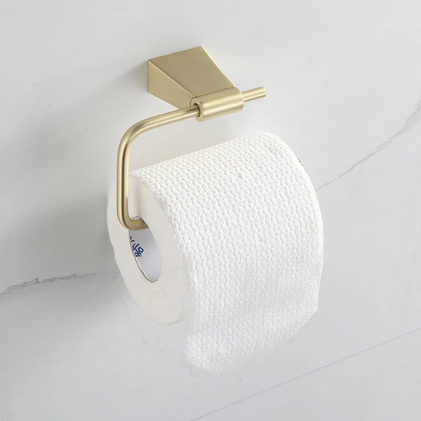 Hidrica Metais Kit Penduradores Minimal Dourado 4 Peças